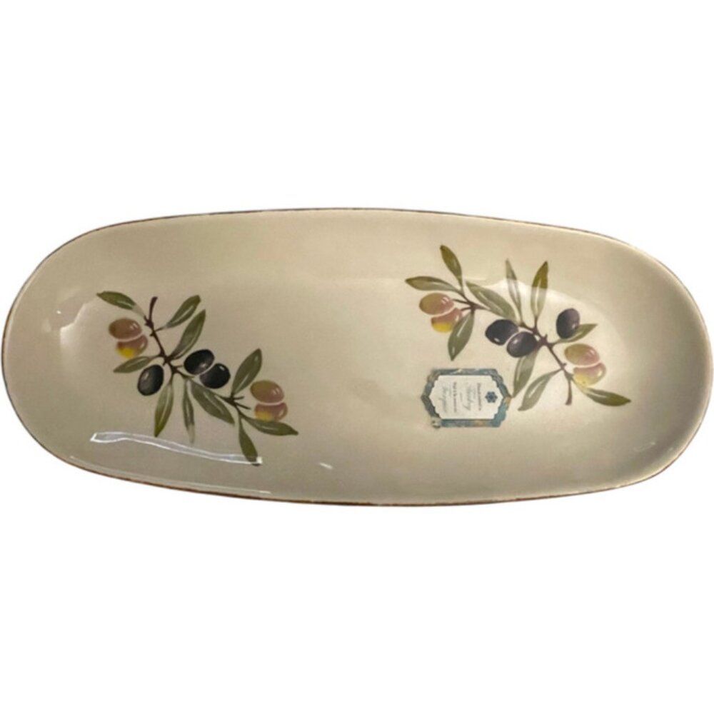 New hand painted Turkish serving trey